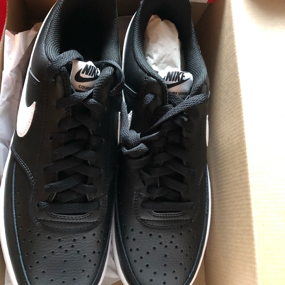 Nike Court Vision Lo Black / White - Picture 4 of 14